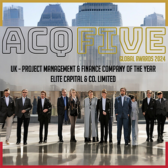 Elite Capital & Co. Wins the ACQ5 “Project Management & Finance Company of the Year”, the Oldest UK's Coveted Award